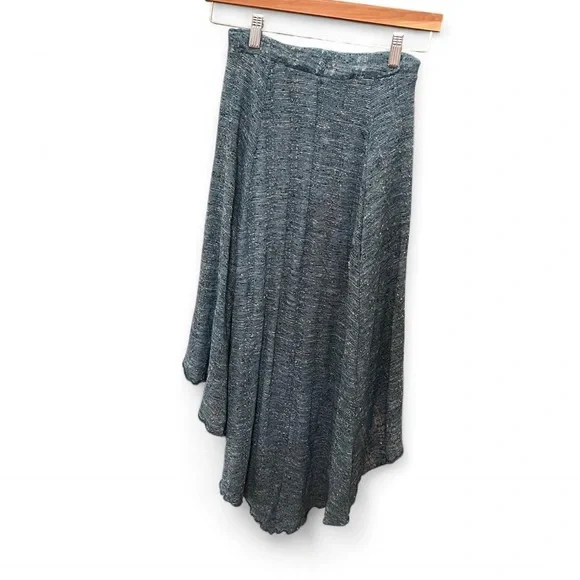 Free People FP Beach starry eye maxi skirt Aqua Marled XS EUC 2016 - Picture 4 of 8